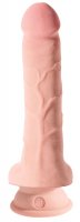 Voorbeeld: Triple Density natuurlijke dildo 8&quot; met testikels 18,4 cm, Ø 4,8 cm