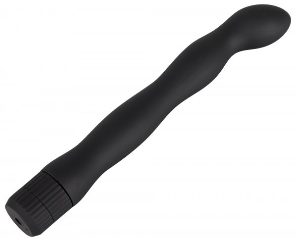 Anal Lover Curled Anal Vibrator met kant