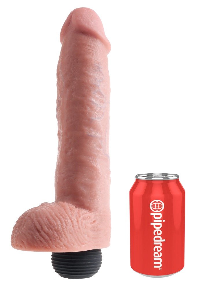 11"" Squirting Cock with Balls