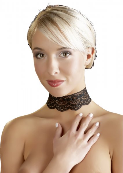 Zwarte Kanten Ketting met Kettingen