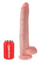 Voorbeeld: XXL natuurlijke dildo 14&quot; met realistische details Ø 6 cm