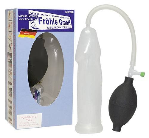 Fröhle penispomp set HIT 21 type B Fröhle penispomp set HIT 21 type B