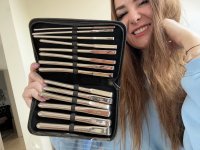 Voorbeeld: 14-delige Hegar Dilator complete set