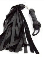 Voorbeeld: Leder-Flogger mit 30 Riemen – Gesamtansicht