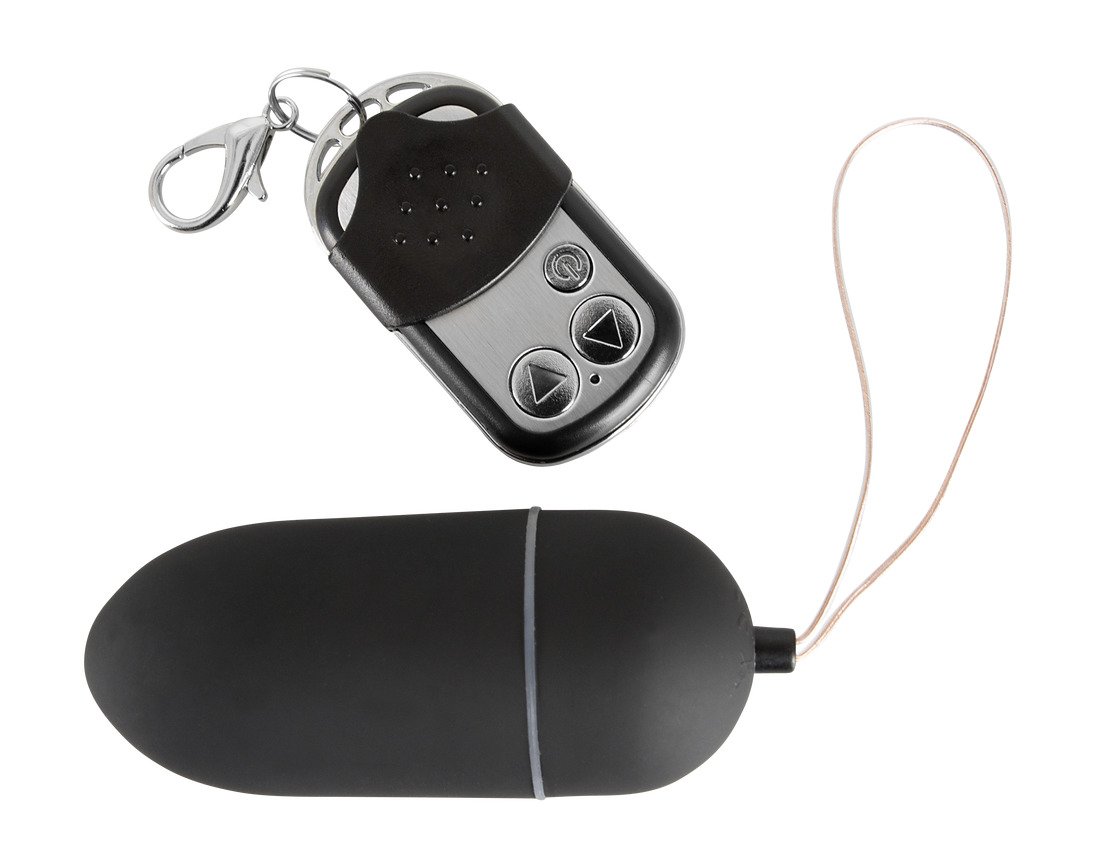 Zwart & zijdeachtig vibro ei Zwart & zijdeachtig vibro ei