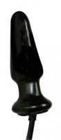 Voorbeeld: Opblaasbare Anal kegel met latex hoes