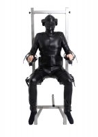 Voorbeeld: Sklavenstuhl aus Edelstahl BDSM Möbel