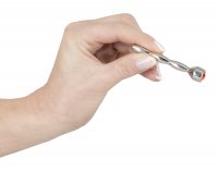 Voorbeeld: Stevige dilator met edelsteen