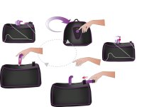 Voorbeeld: Seitenansicht der rotierenden Fickmaschine