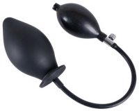 Voorbeeld:  Aufpumpbarer Analplug True Black