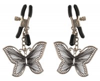 Voorbeeld: Butterfly Nippelklemmen mit Schmetterlingen
