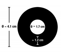 Voorbeeld: Stretchy Cockring - dehnbarer Penisring