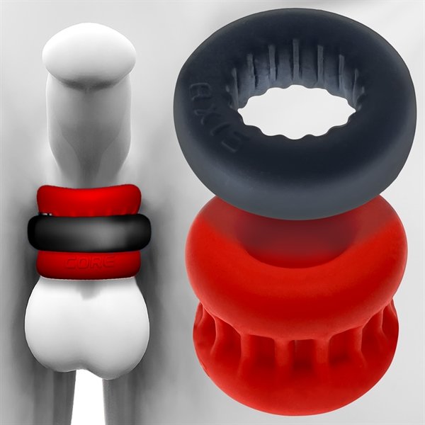 Silicone ball stretcher met Power-Grip AXIS Ring Silicone ball stretcher met Power-Grip AXIS Ring