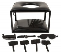 Voorbeeld: Sexhocker mit Zubehör BDSM Möbel