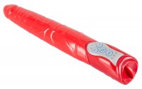 Voorbeeld: Rode Push Vibrator met 5-traps duwfunctie
