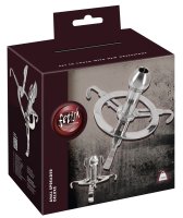 Voorbeeld: Hochglanzpolierter Anal Spreader aus Edelstahl, verstellbar von 4 bis 8,3 cm