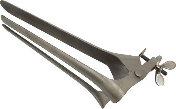 Gigantisch Stalen Speculum Gigantisch Stalen Speculum