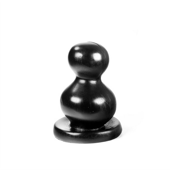 Donker Kristal Analplug Stephane Zwart 20x11,5cm Donker Kristal Analplug Stephane Zwart 20x11,5cm