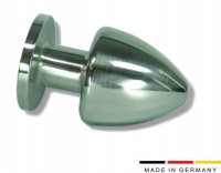 Voorbeeld: Buttplug aus Edelstahl Ø 70 mm Made in Germany