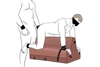 Voorbeeld: Bondage Spanking Bench Steed