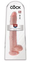 Voorbeeld: XXL natuurlijke dildo 14&quot; met realistische details Ø 6 cm
