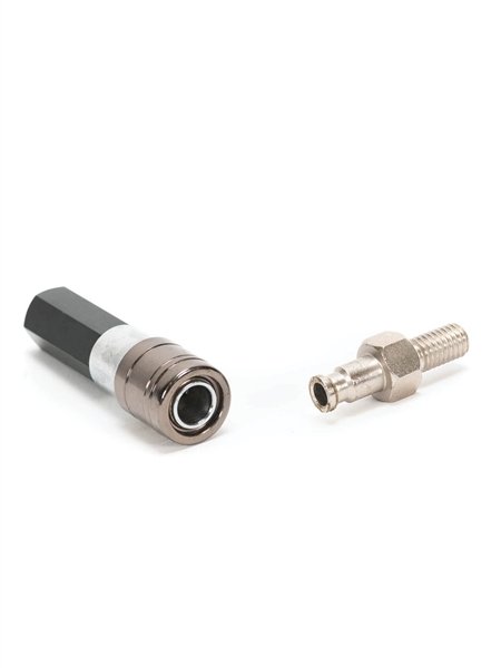 Snelkoppeling voor sexmachines met M8 draad