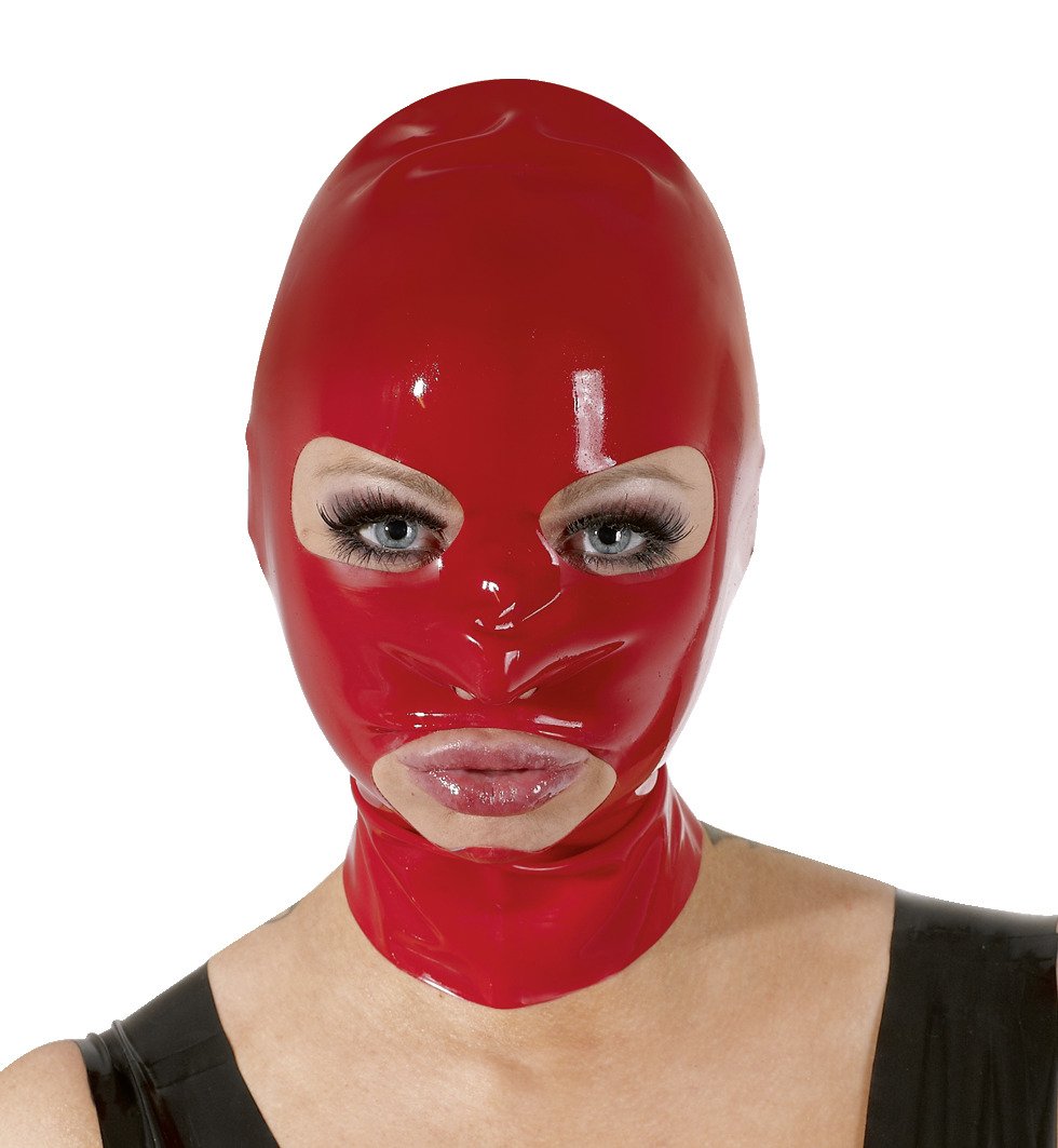 Rood Latex Hoofdmasker