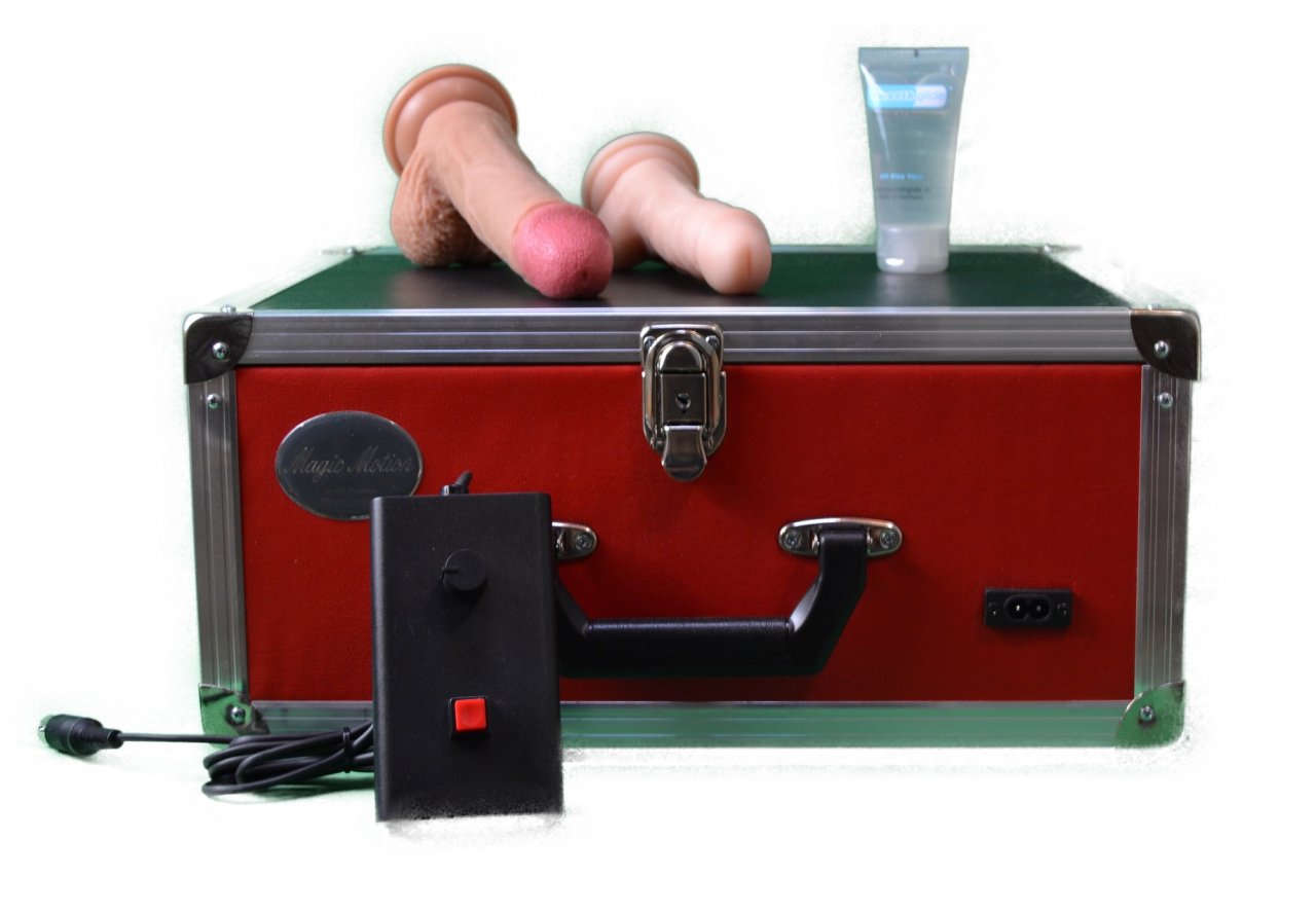 Sexmachine in een koffer: discreet en krachtig Sexmachine in een koffer: discreet en krachtig