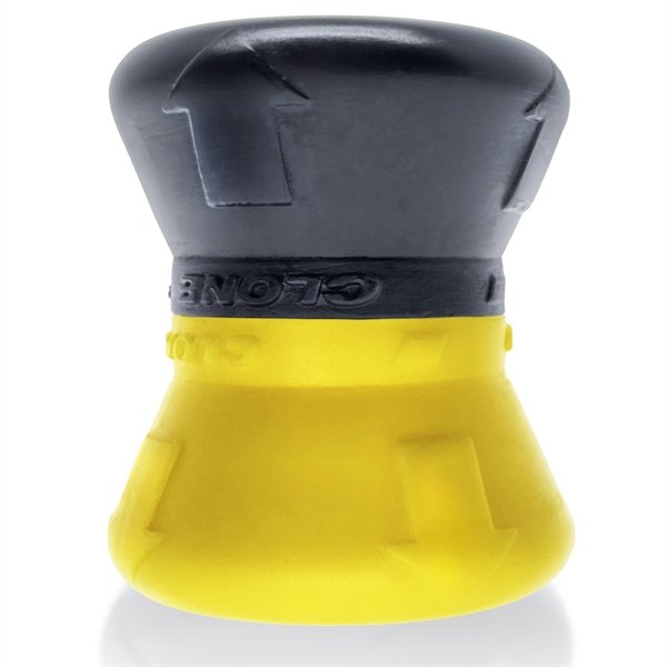 Oxballs CLONE DUO 2-pack ball stretcher - Geel Zwart Oxballs CLONE DUO 2-pack ball stretcher - Geel Zwart