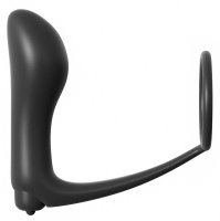 Voorbeeld: Ass-Gasm Cockring Vibrerende Plug