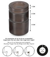 Voorbeeld: Schwarzes Ball Stretching Kit aus elastischem Material