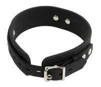 Voorbeeld: Silicone halsband met leiband zacht en zacht