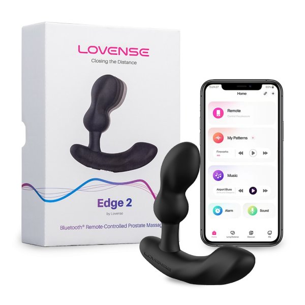 Edge 2 prostaatvibrator - bestuurbaar via app