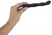 Voorbeeld: Anal Lover Curled Anal Vibrator met kant