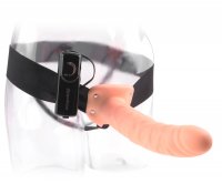 Voorbeeld: Holle vibrerende strap-on - Ø 5 cm