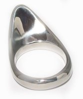 Voorbeeld: Cockring Potenzring Teardrop aus Edelstahl