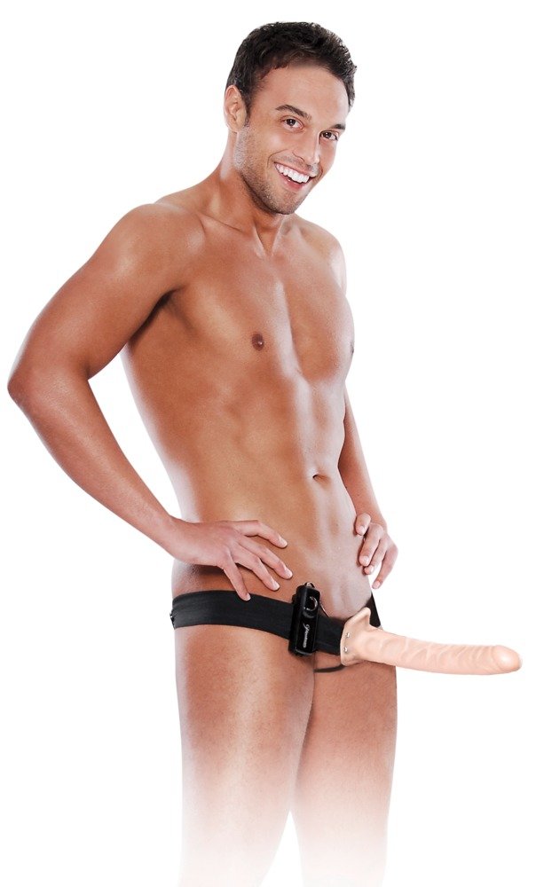 Vibrerende holle Strap-on Ø 5 cm Vibrerende holle Strap-on Ø 5 cm