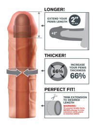 Mega 2"" Verlengstuk Ø 5 cm