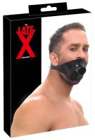 Voorbeeld: Latex Hohlknebel mit Mundrohr