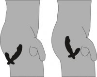 Voorbeeld: Prostata-Vibrator in Penisform