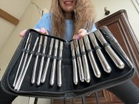 Voorbeeld: 14-delige Hegar Dilator complete set
