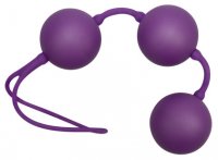 Voorbeeld: Violettfarbene Liebeskugeln
