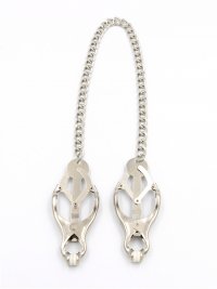 Knijpen Japanse nipple clamps met ketting