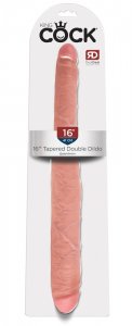 16"" Taps toelopende dubbele Dildo