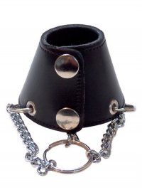 BDSM Parachute aus Leder mit Ketten