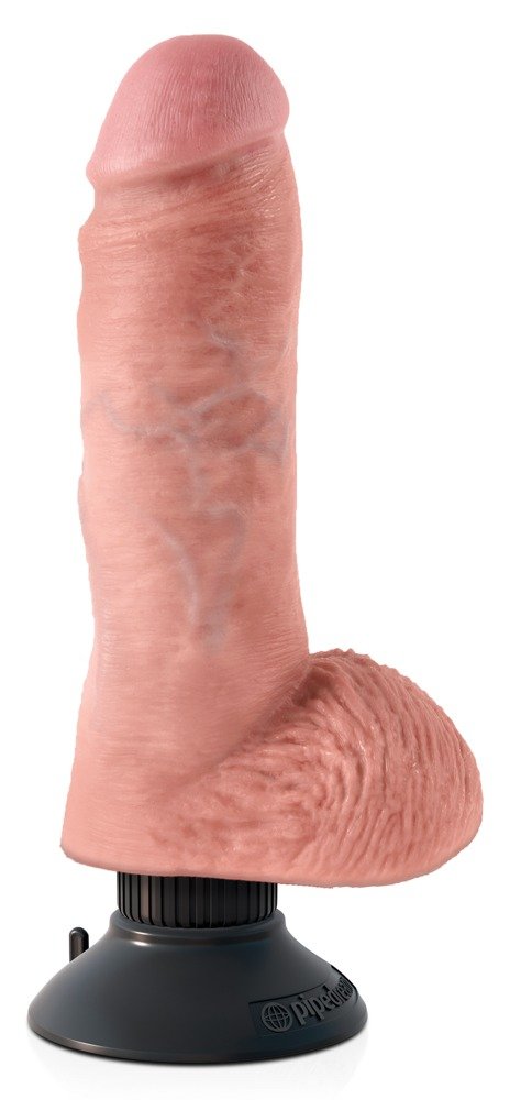 8"" Vibrerende Pik met Ballen