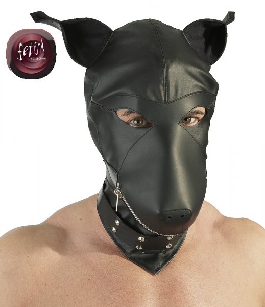 BDSM Maske im Hundekopf Design