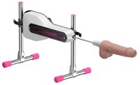 Voorbeeld: Lovense Mini-Sexmaschine – abwärts ausgerichtet mit Dildo