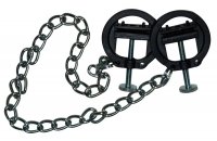 Voorbeeld: Nipple clamps Schroefklemmen in zwart