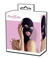 Voorbeeld: Schwarze, elastische Kopfmaske